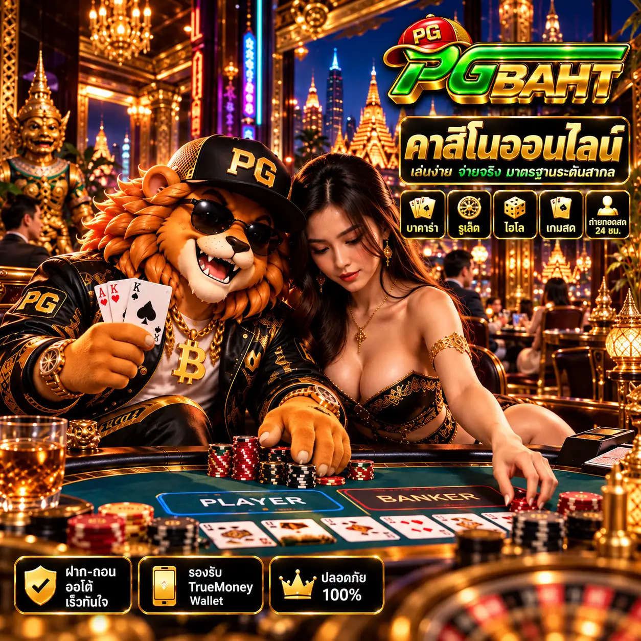 คาสิโนออนไลน์ PGBAHT — กติกาและวิธีเริ่มเล่นอย่างปลอดภัย