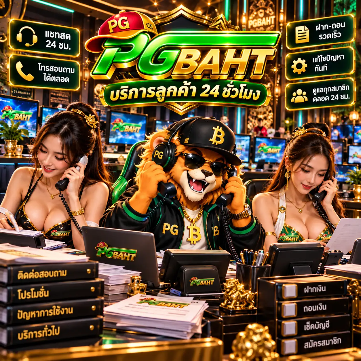 แชตสด PGBAHT 24 ชั่วโมง — วิธีติดต่อและสิ่งที่ควรเตรียม